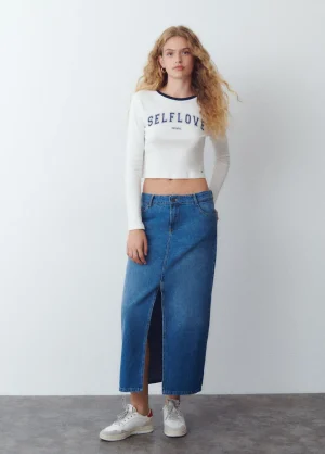 Brownie Spain Camiseta Manga Larga Contraste-Mujer Camisetas