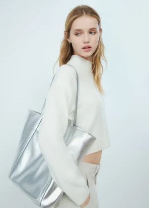 Brownie Spain Shopper Metalizado-Mujer Bolsos