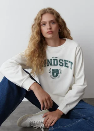 Brownie Spain Sudadera Bordada Mindset-Mujer Sudaderas