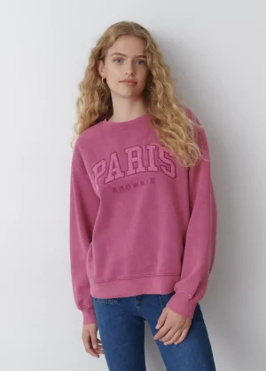 Brownie Spain Sudadera Bordada Paris-Mujer Sudaderas